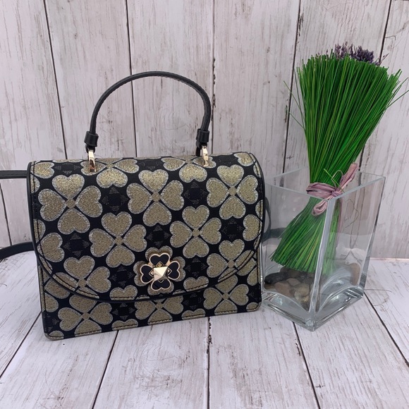 kate spade Handbags - NWT KATE SPADE ODETTE JACQUARD SMALL TOP SATCHEL